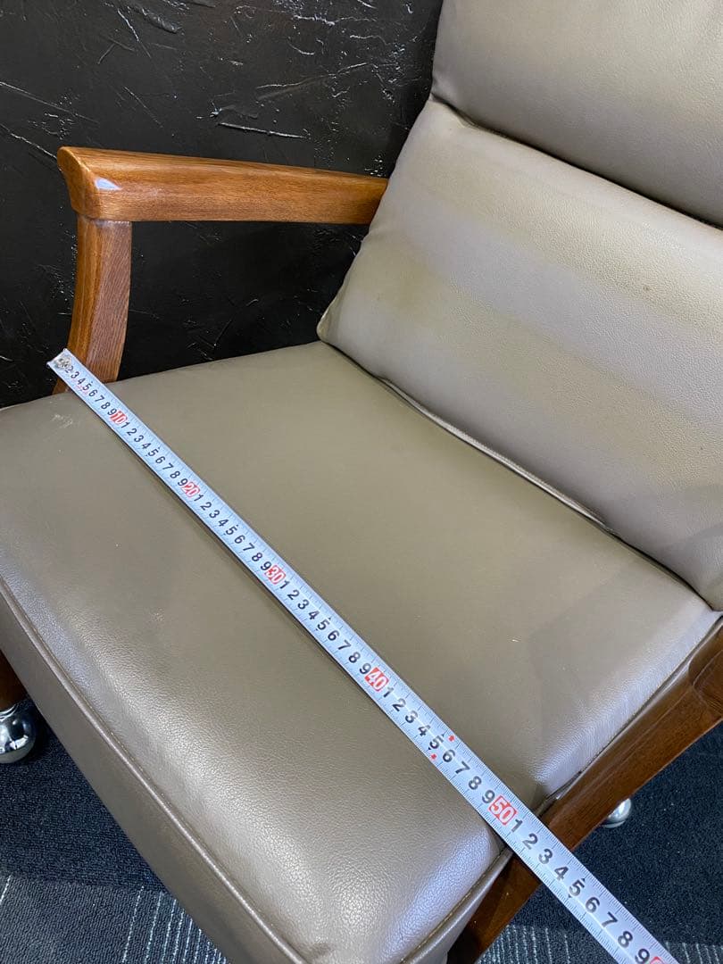 レトロ　キツツキマーク　チェア　椅子　キャスター　ヴィンテージ オフィスチェア