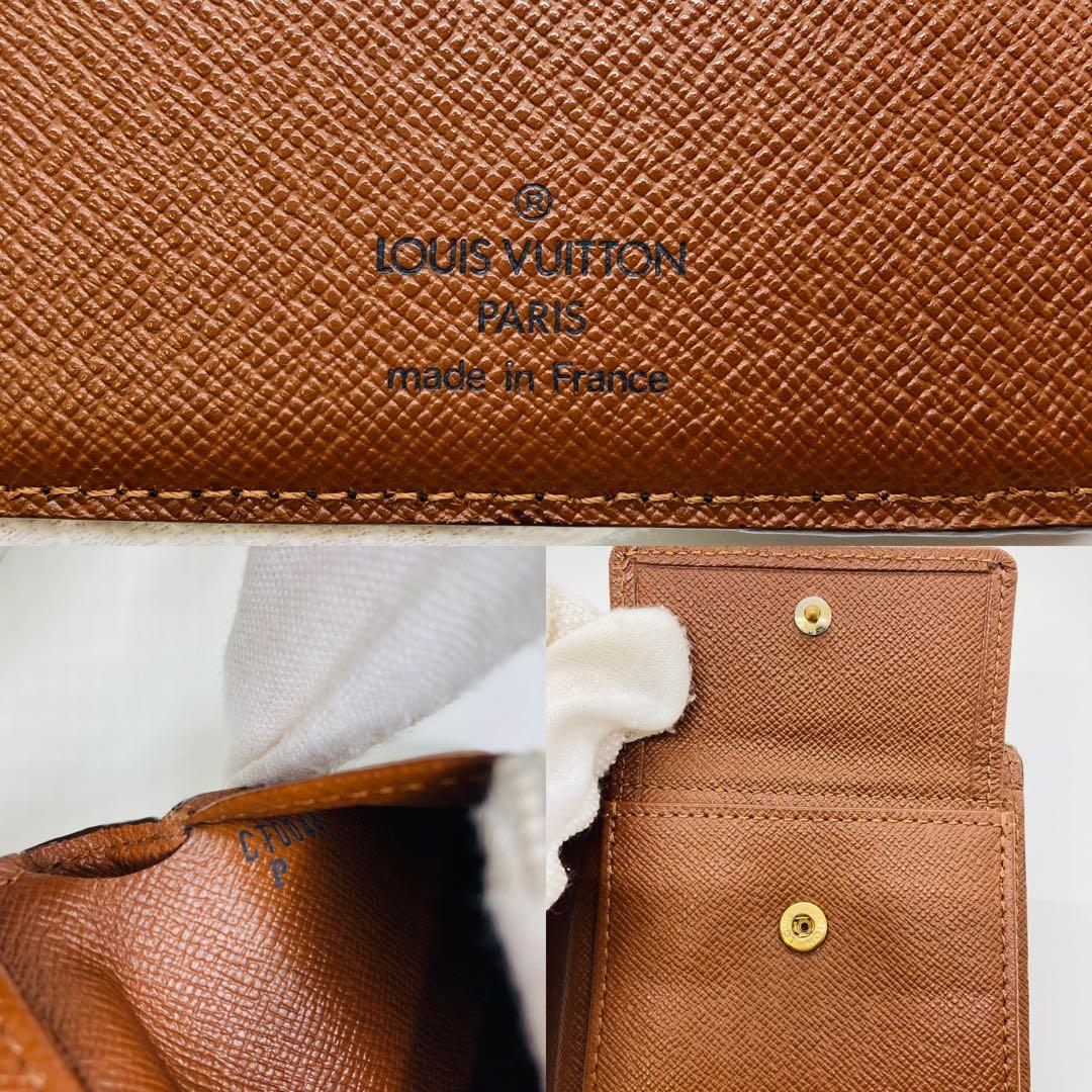 ルイヴィトン モノグラム 財布 二つ折り財布 マルコ A827