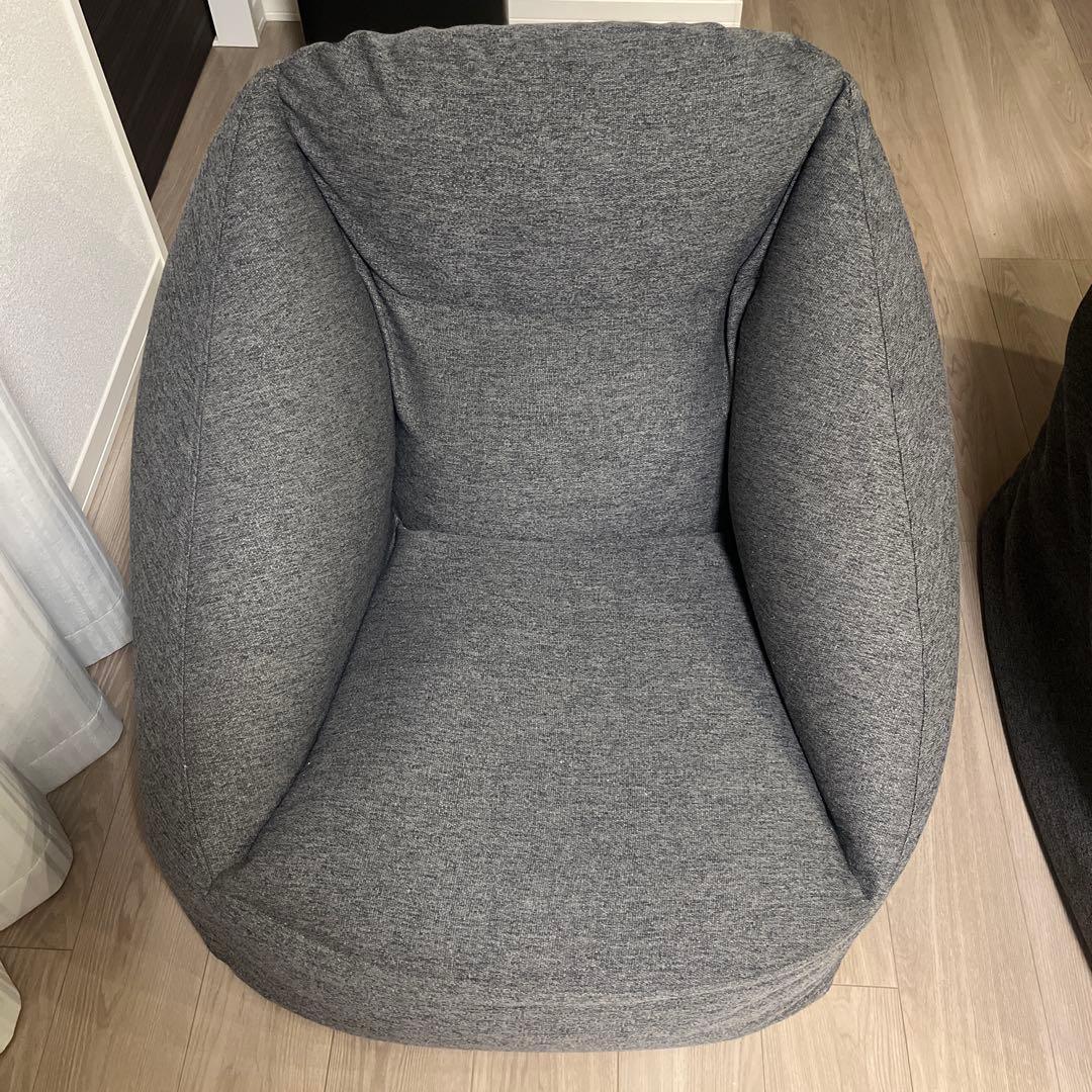 無印　空気でできたソファ2個セット