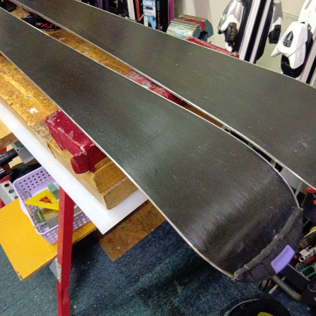 メンテナス済 145cmカザマ 靴25cmストック付