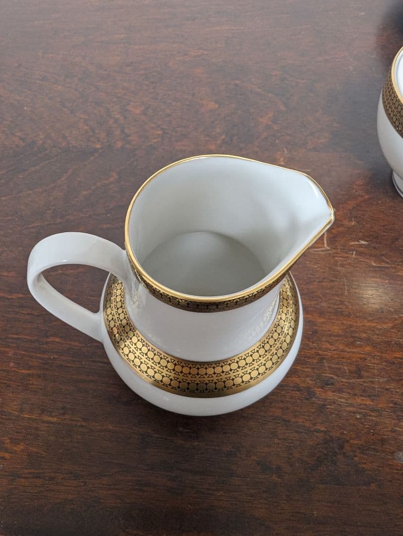 ドイツ　エッシェンバッハ　ポット　カップ＆ソーサー　クリーマー　シュガー