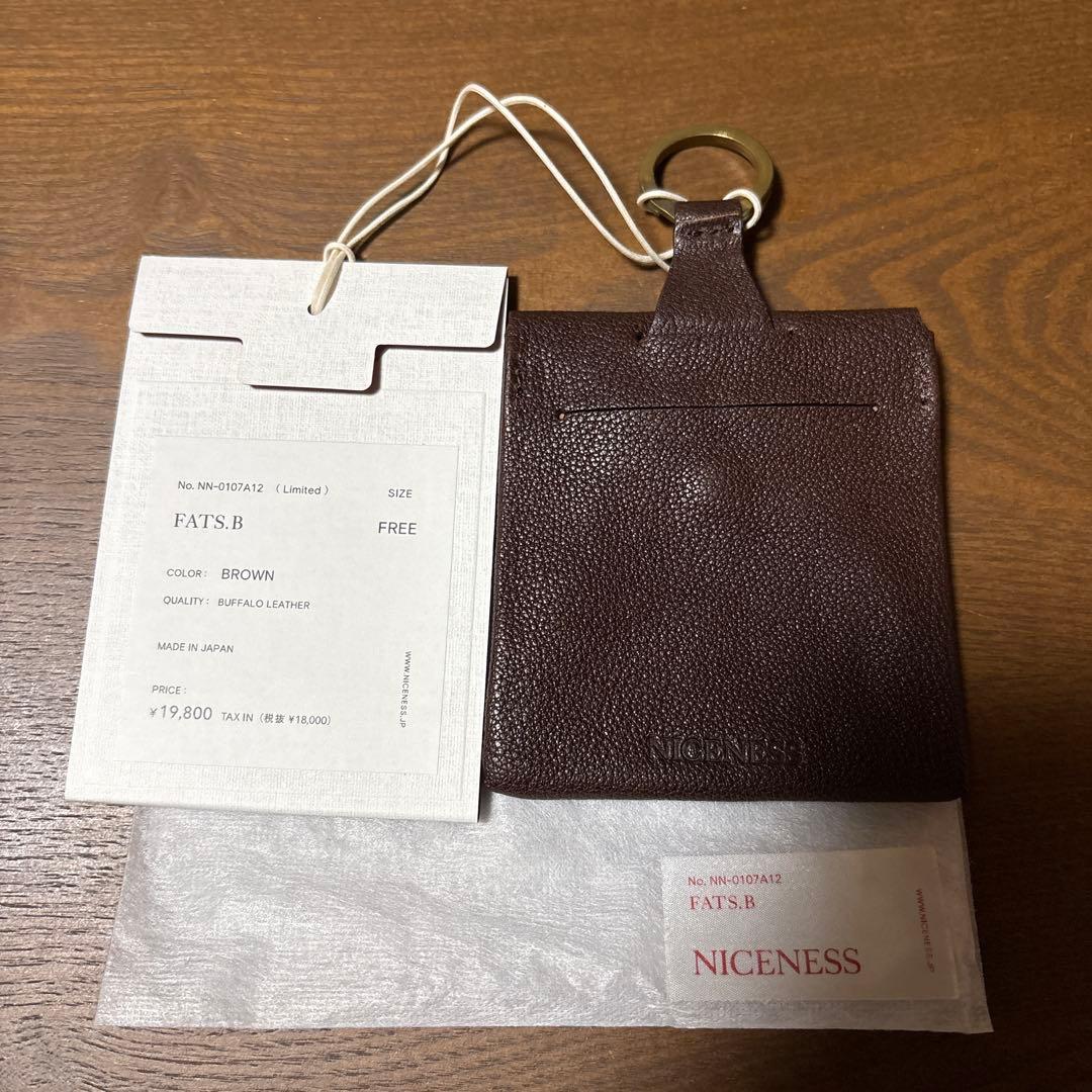 NICENESS /fats.bバッファローレザーケースナイスネス