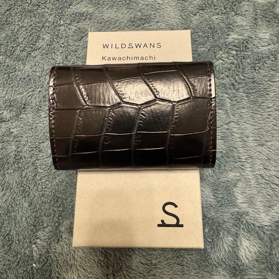 極美品 WILDSWANS ワイルドスワンズ クロコ ポント PONT