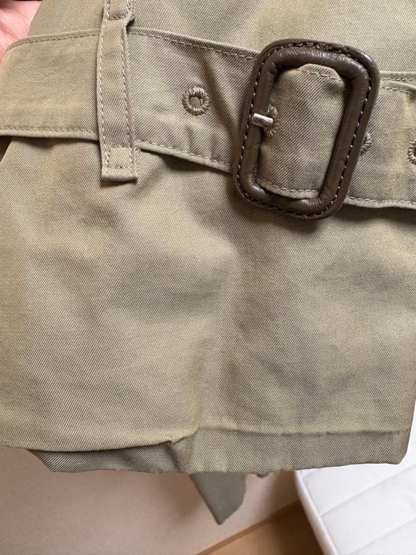 Burberry trench21 一枚袖 ハンガー付き 英国製 コットン100