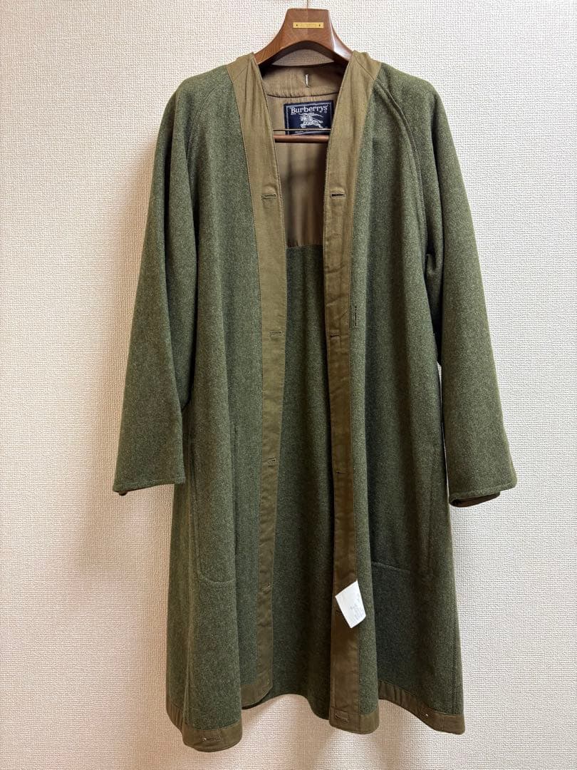 Burberry trench21 一枚袖 ハンガー付き 英国製 コットン100