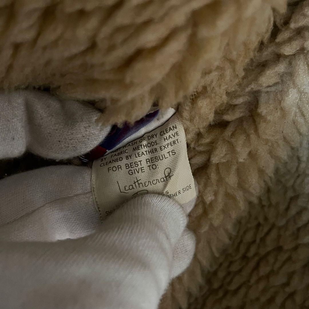 80's Schott スエード レザージャケット USA製 ジップアップ 42