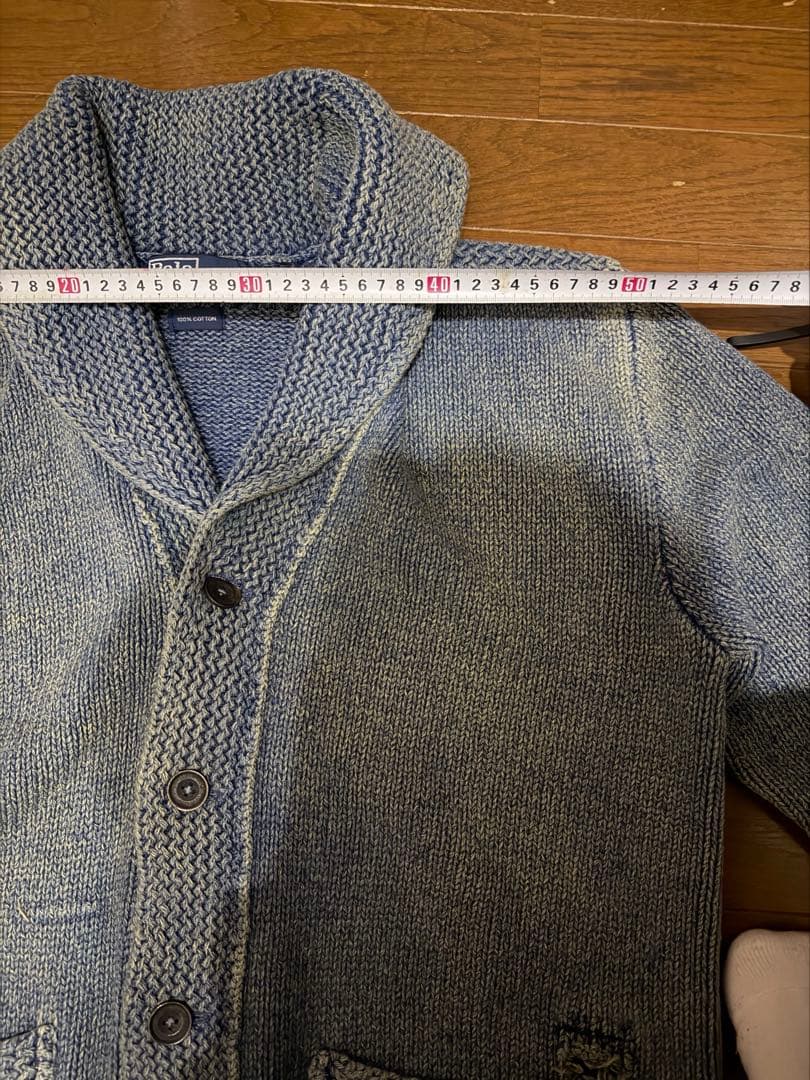 Polo by Ralph Lauren XL カーディガン インディゴ　rrl