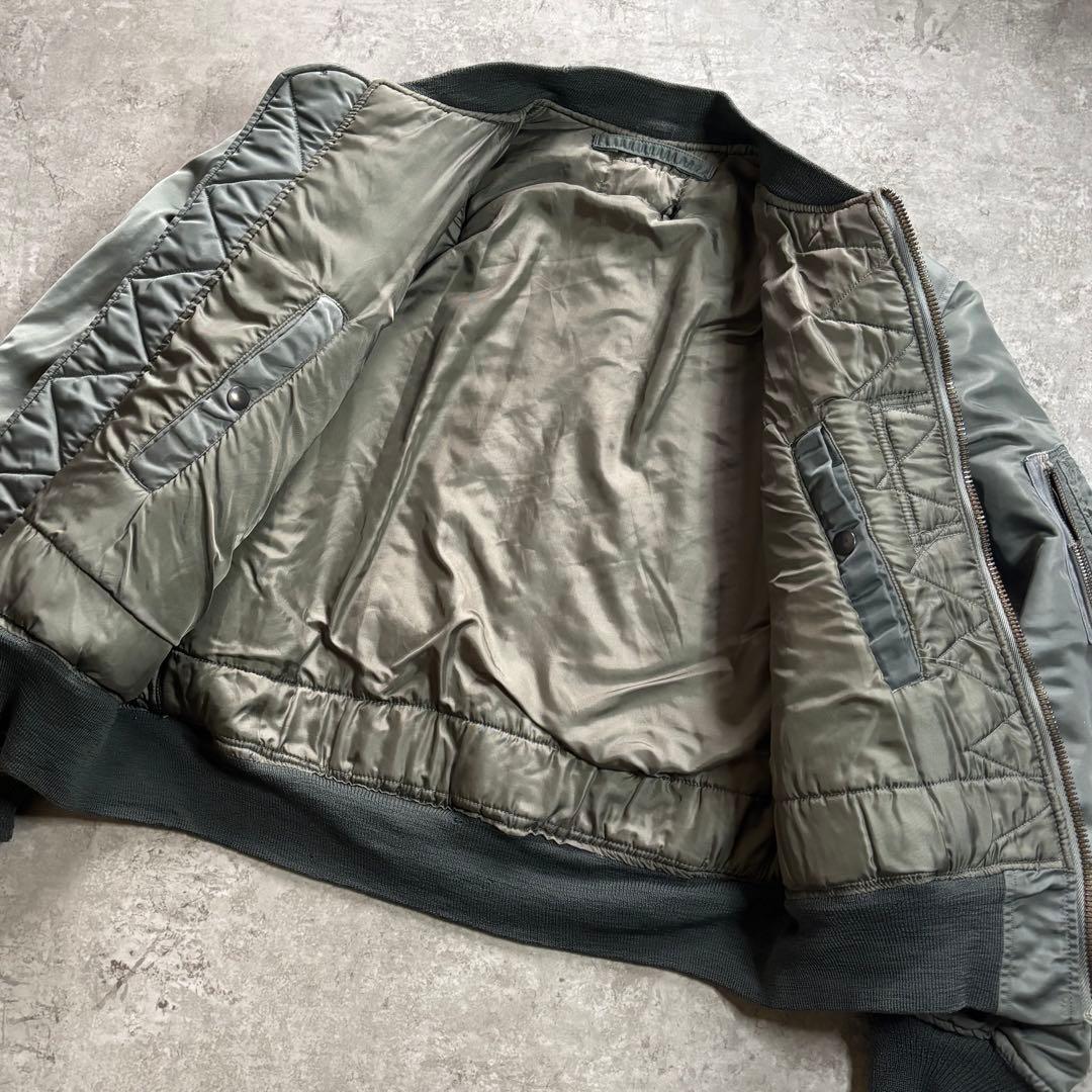 スペシャル 50s USAF MA-1 MA1 フライトジャケット 黒タグ 初期