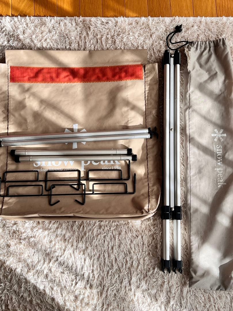 スノーピークpeak ガビングスタンド　ゴミ箱