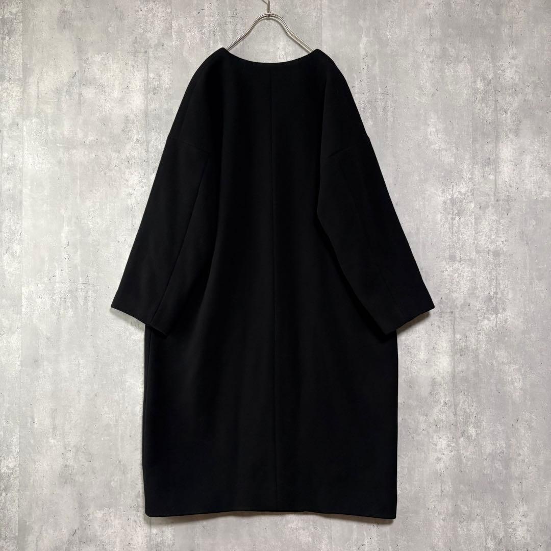 アンタイトル VネックノーカラーコートPONTETORTO 44 大きいサイズ