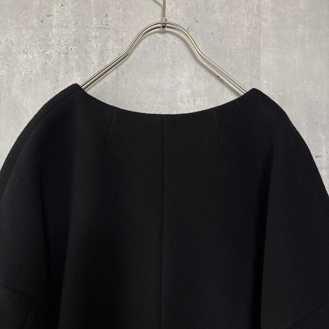 アンタイトル VネックノーカラーコートPONTETORTO 44 大きいサイズ