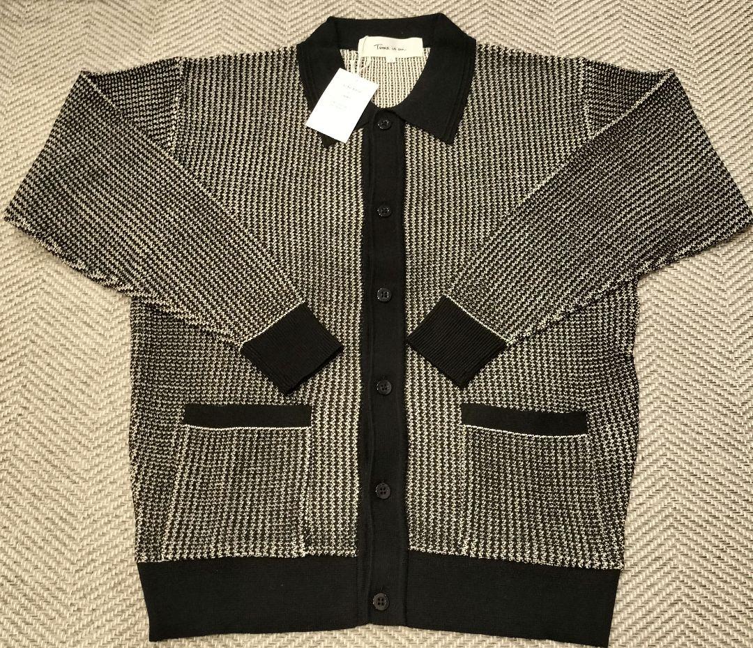 time is on 襟付き カーディガン タイムイズオン 新品未使用　ブラック