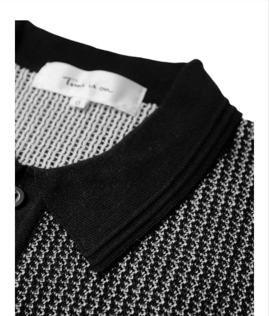 time is on 襟付き カーディガン タイムイズオン 新品未使用　ブラック