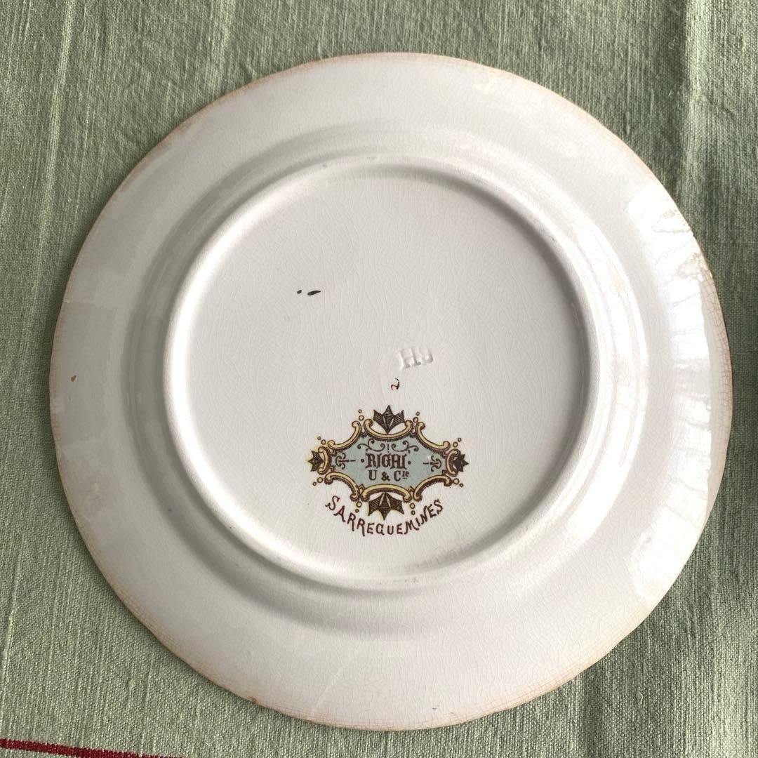 サルグミンヌRIGHI sarreguemines RIGHI プレートセット