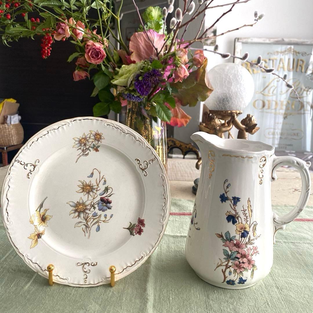 サルグミンヌRIGHI sarreguemines RIGHI プレートセット