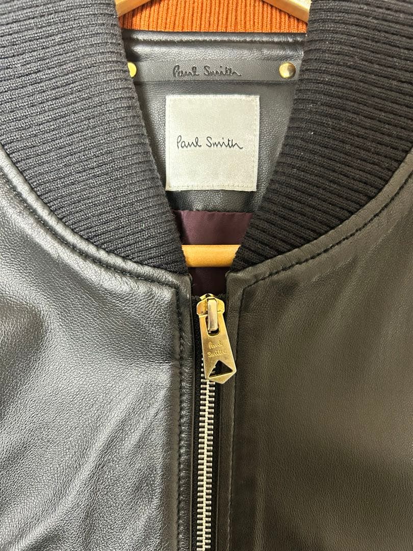 Boo　Paul Smith ラムレザー ボンバージャケット