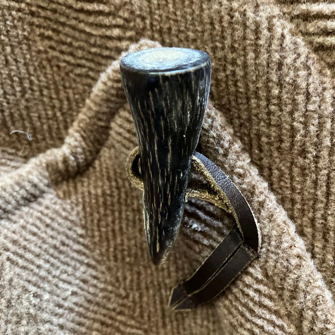 h*x様 グローバーオール　ベージュ ダッフルコートフード付き　正規品　未使用に