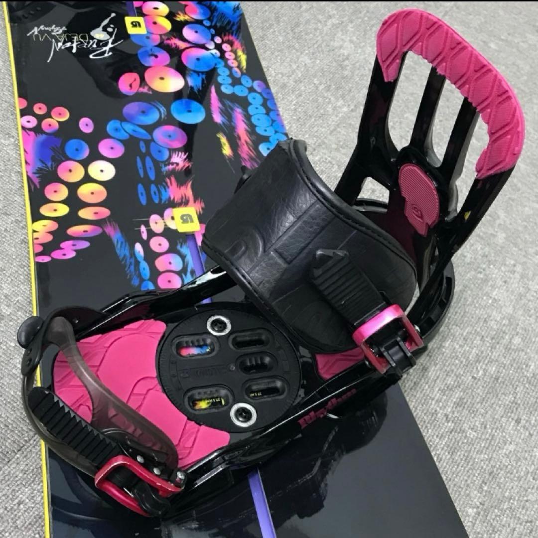 BURTON 146㎝ SALOMON ビンディング付 スノーボード