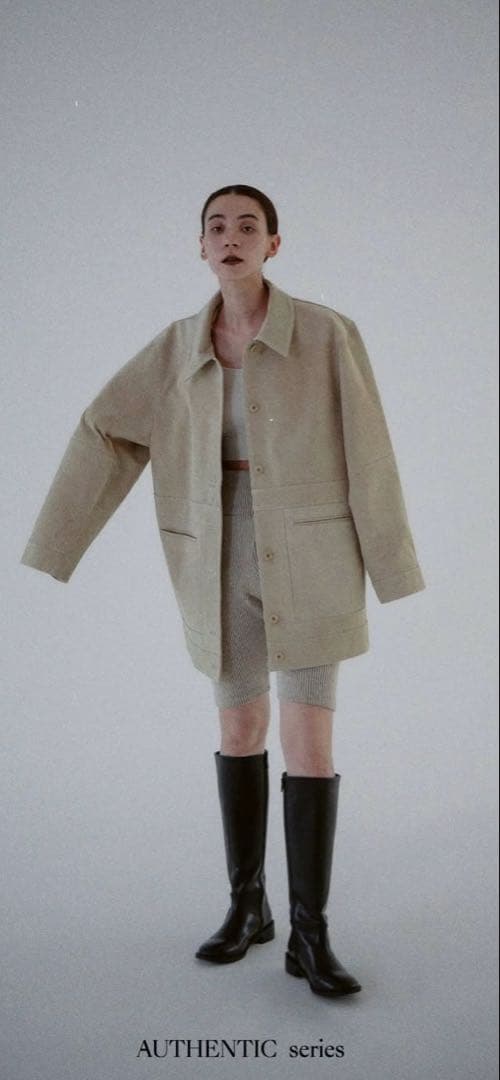 【nokcha】real suede rich jacket