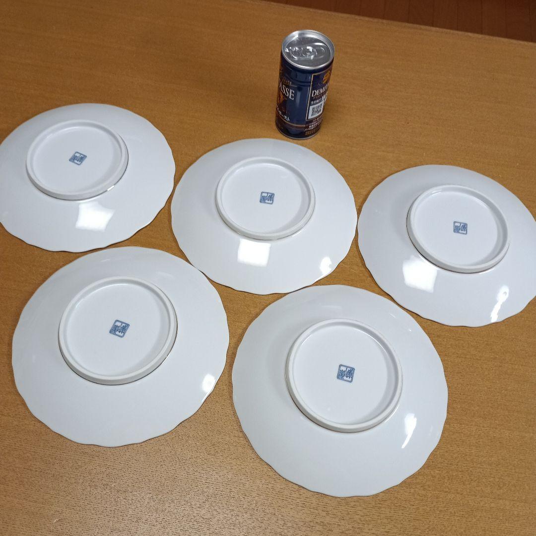 美濃焼 庫山窯 金彩 中皿5枚 セット