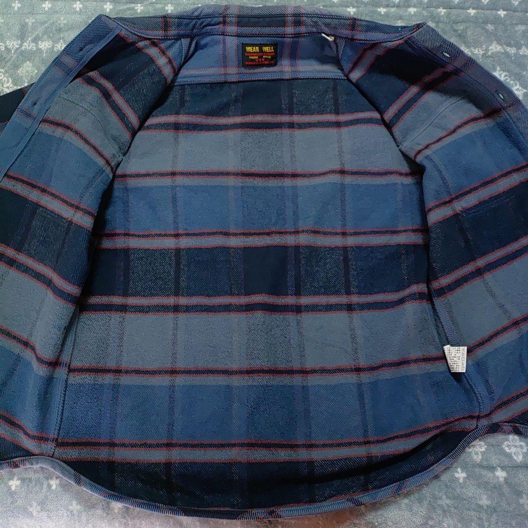 UESウエス エクストラヘビーネルシャツ 502451　15oz サイズ3(L)