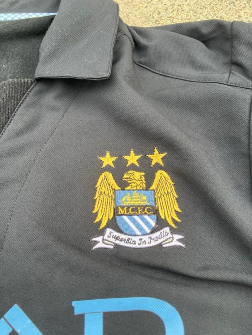 【希少_好配色】UMBRO×マンチェスターシティ/ピステ/ドリルトップ/2XL