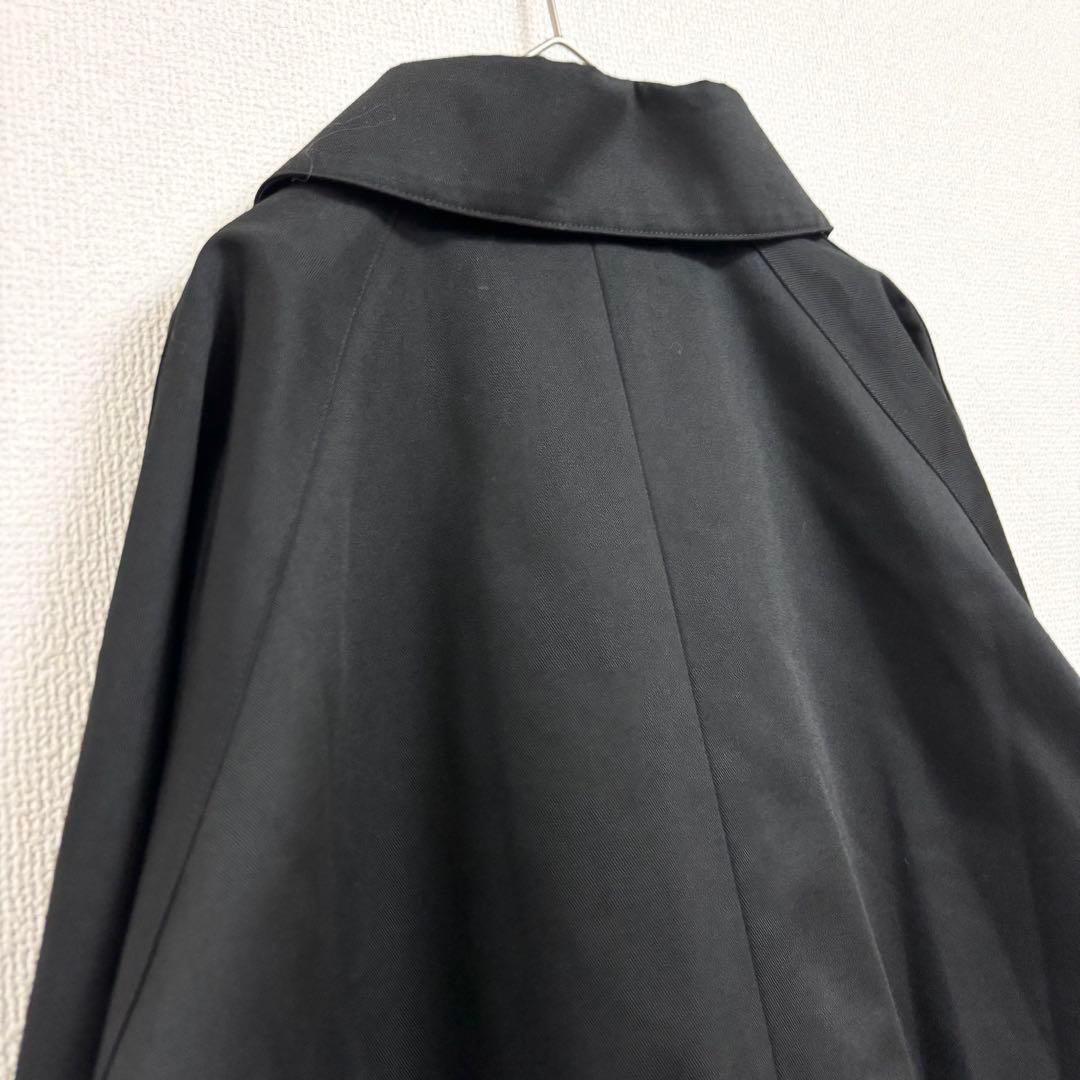 美品 2024 マルゥユナイテッドアローズ ステンカラーミドルコート 38 黒