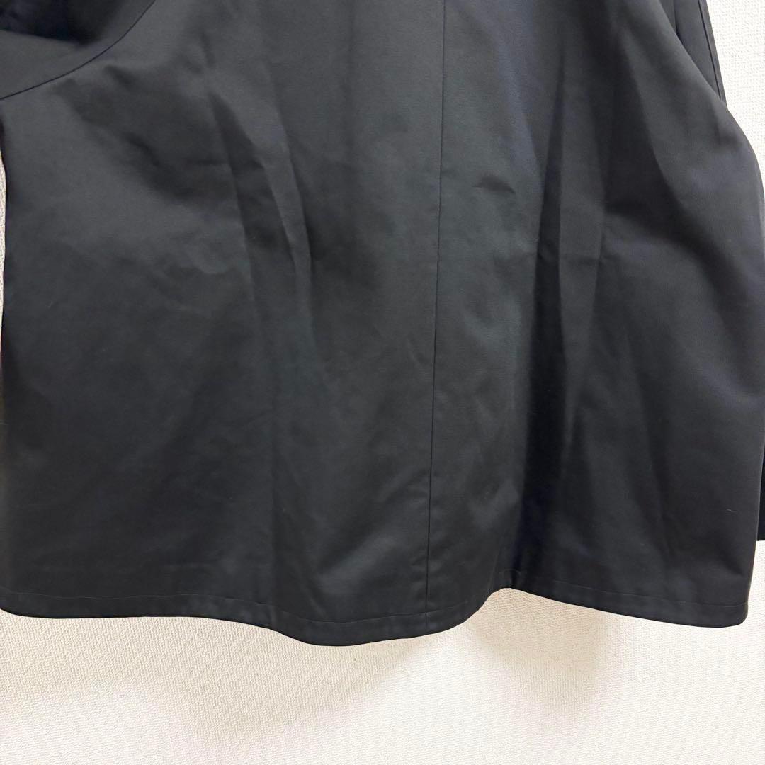 美品 2024 マルゥユナイテッドアローズ ステンカラーミドルコート 38 黒