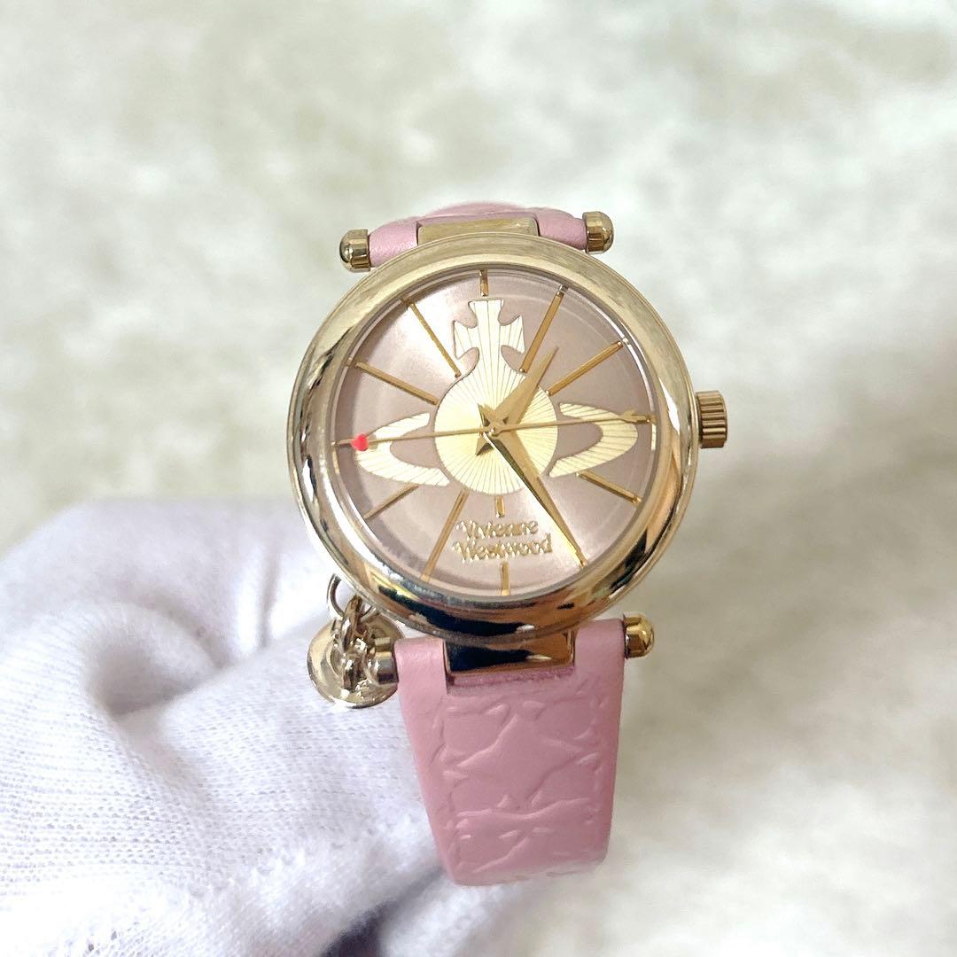 【未使用級】　ヴィヴィアンウエストヴッド　時計　レディース　ヴィヴィアン稼動品