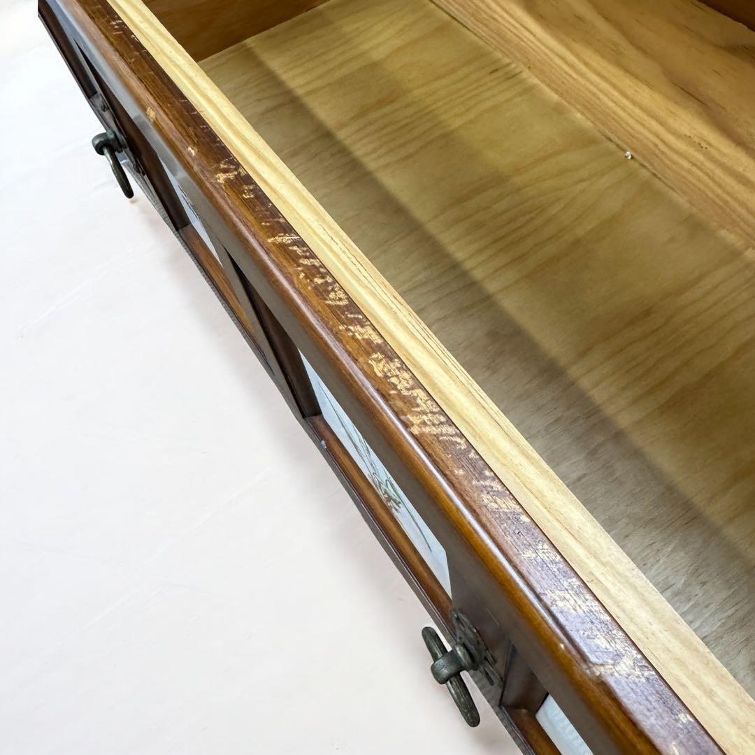 スペイン家具　バレンシア　タイル貼り　チェスト　北欧　アンティーク　レトロ