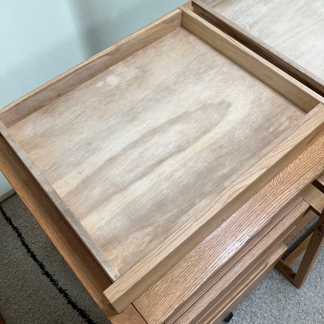 ①＋②アクタス フォピッシュ 学習机 【机&シェルフの出品】