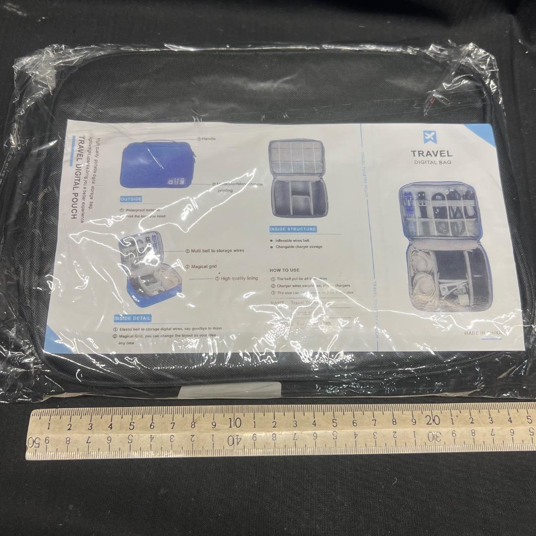 〇Of64 未使用 真空圧縮 バックパック トラベルバッグ ブラック