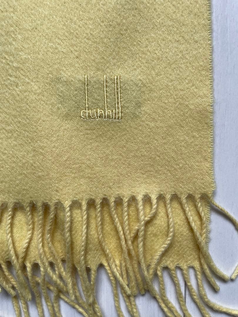 dunhillカシミヤマフラー