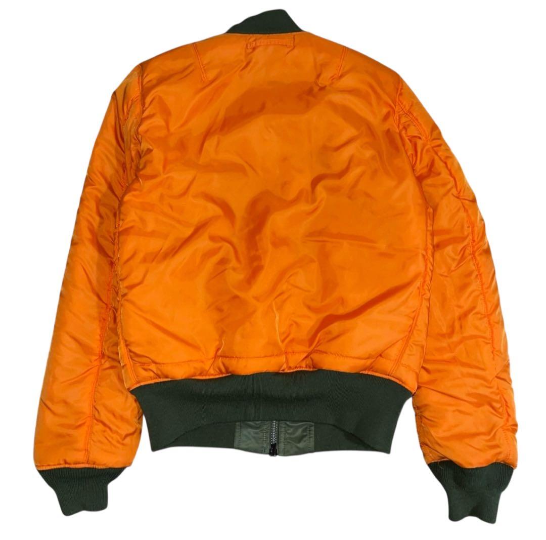 [美品] ALPHA MA-1タイプ ミリタリー フライトジャケット