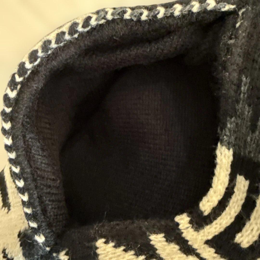 イタリア製　メンズ　ノルディック　厚手　ニット　カーディガン　L-LL