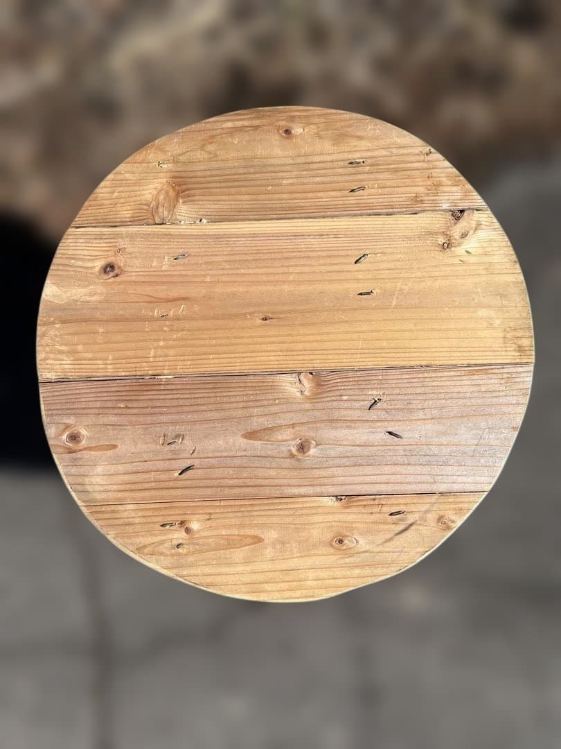 漬物樽　木製　蓋付き③