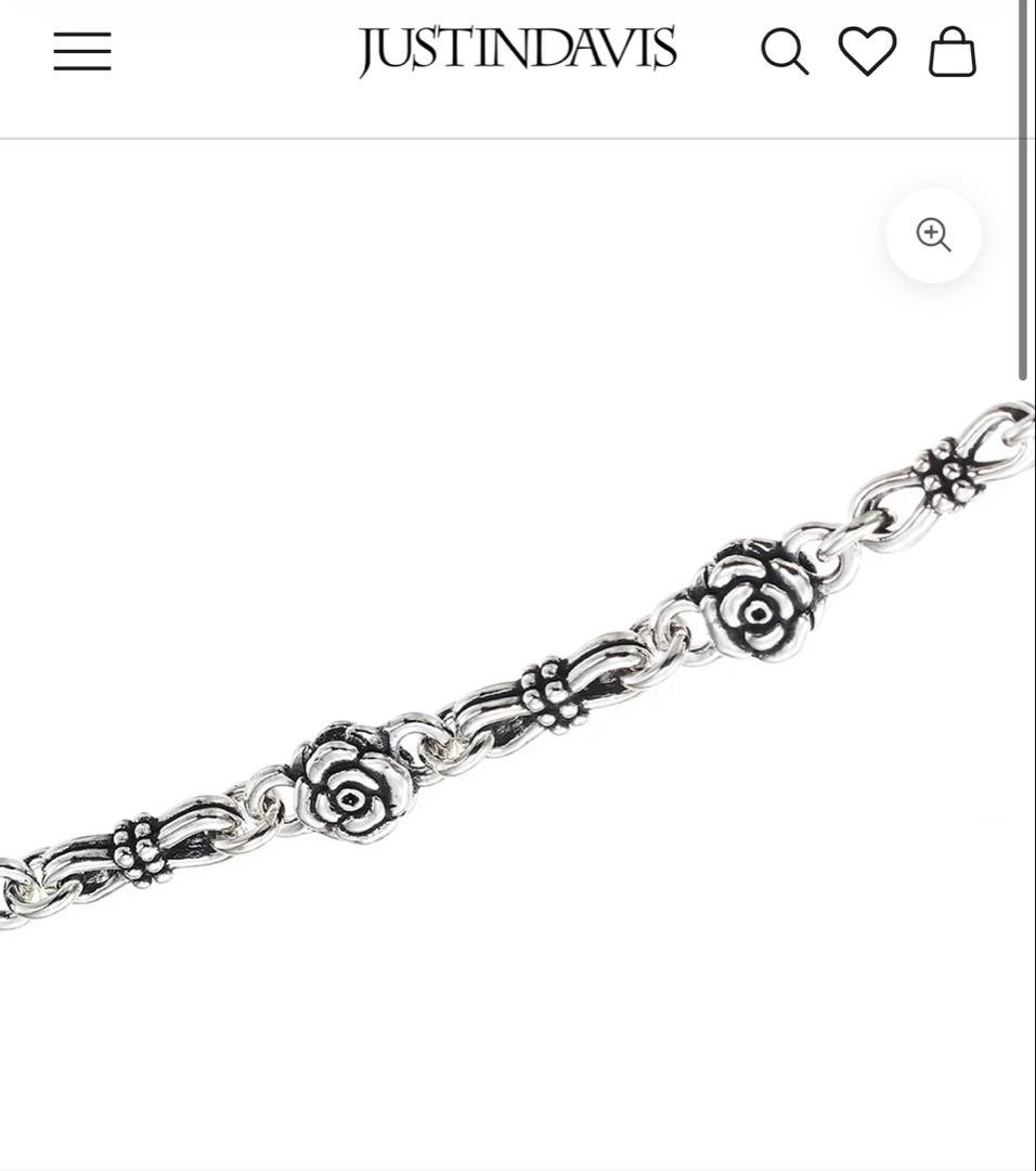 JUSTIN DAVIS BOHEMIAN チェーン　シャイニー