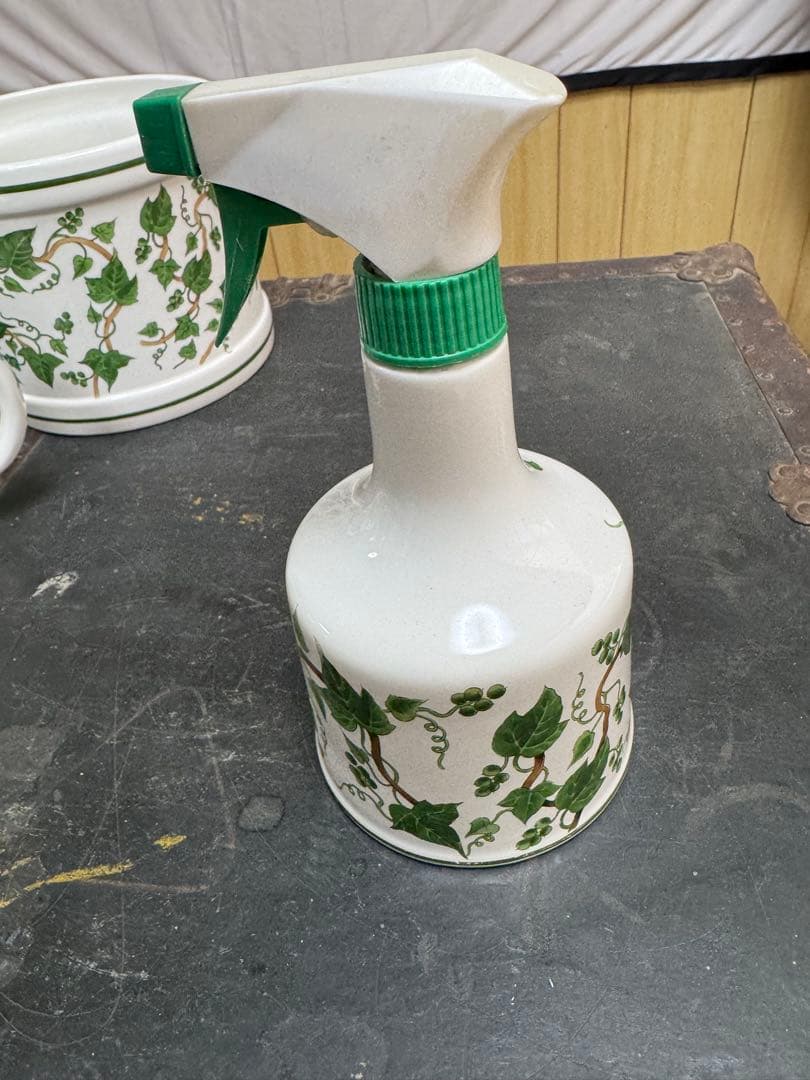 ☆アイビー柄の陶器セット