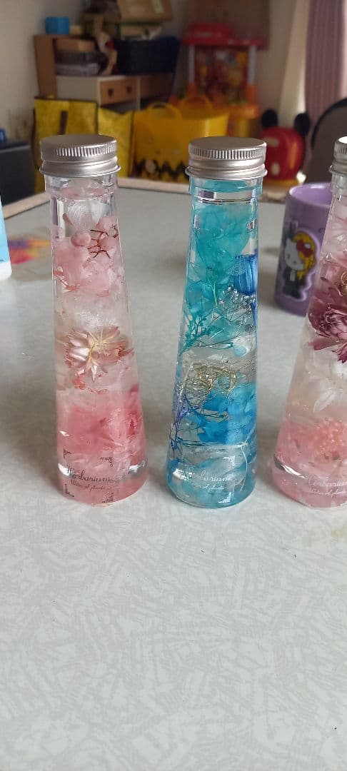ハーバリウム作ります。