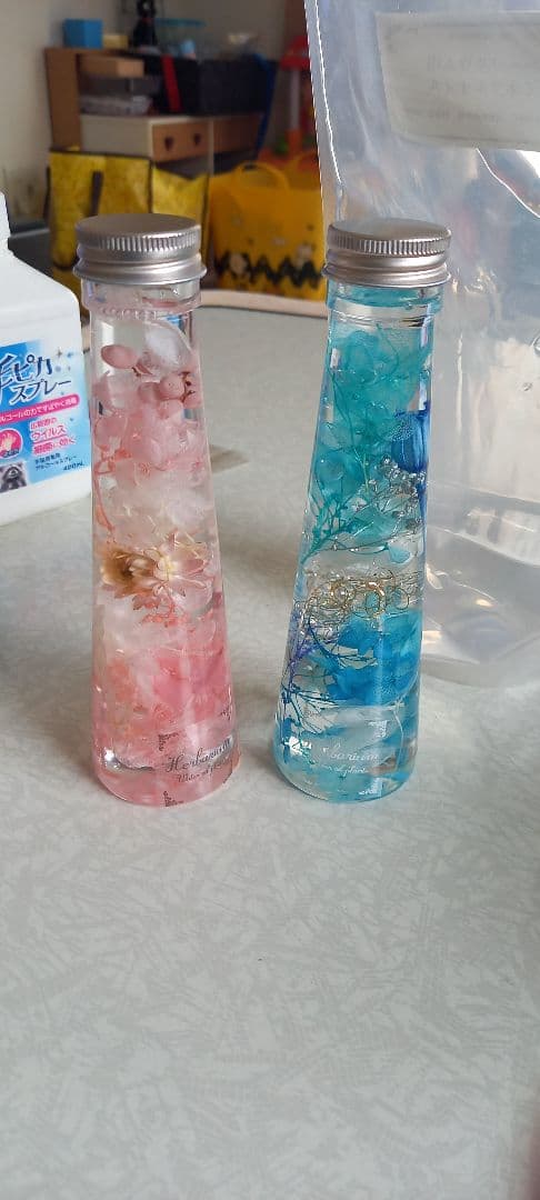 ハーバリウム作ります。