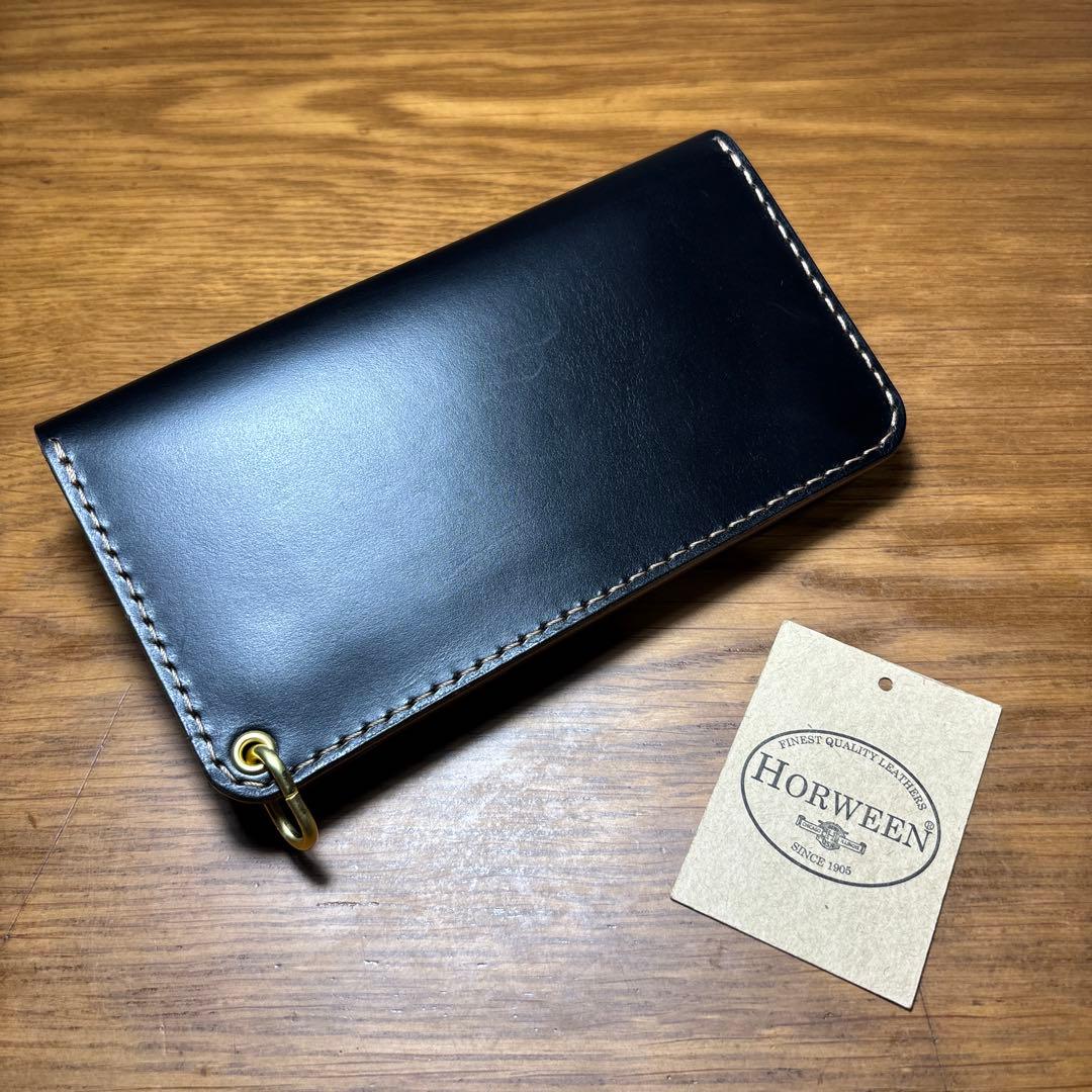 ひろひー　ロングウォレット 3層タイプ　カードポケット4つ　糸ベージュ