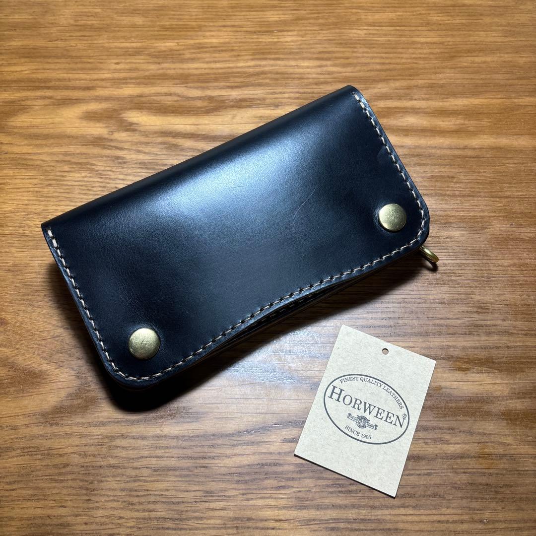 ひろひー　ロングウォレット 3層タイプ　カードポケット4つ　糸ベージュ