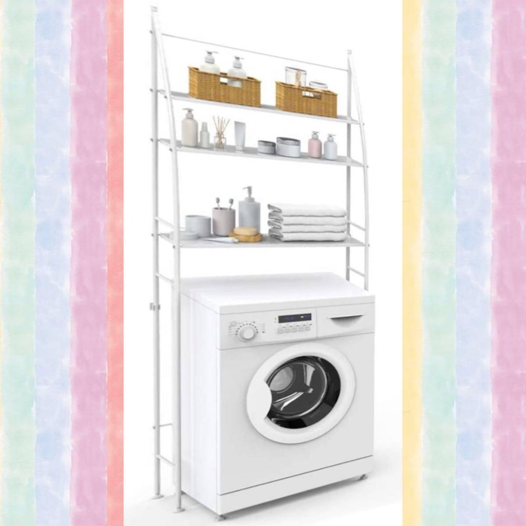 空間が限られるランドリースペースをより便利＆快適に♪❤多機能ランドリーラック