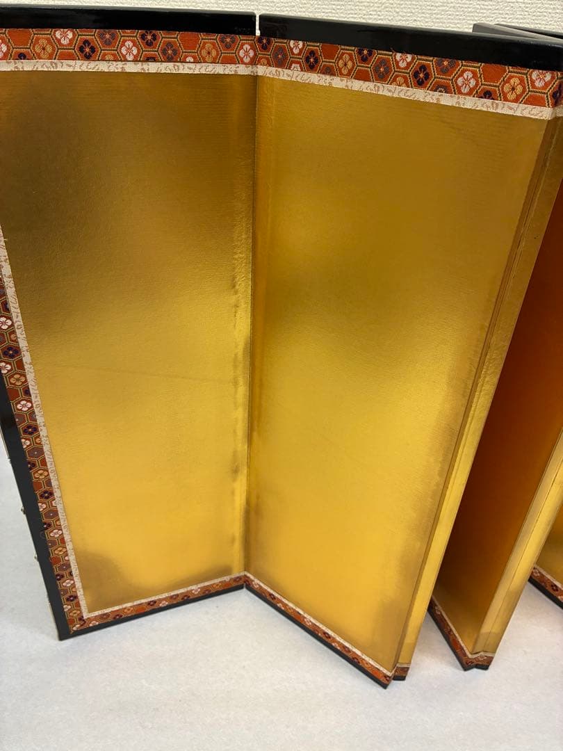 五月人形用　御屏風（約55cm × 約90cm）