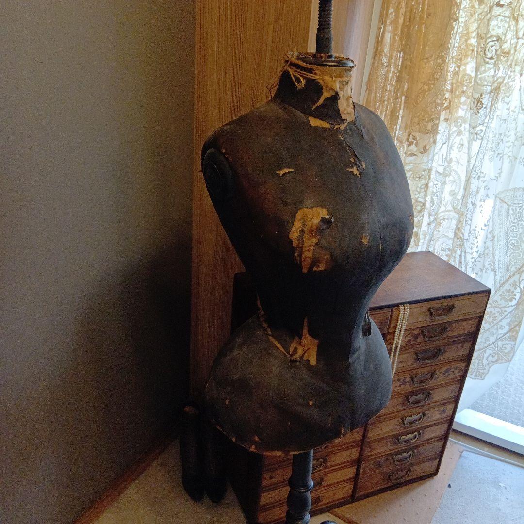 1920年代　フランスアンティークトルソーブラック希少