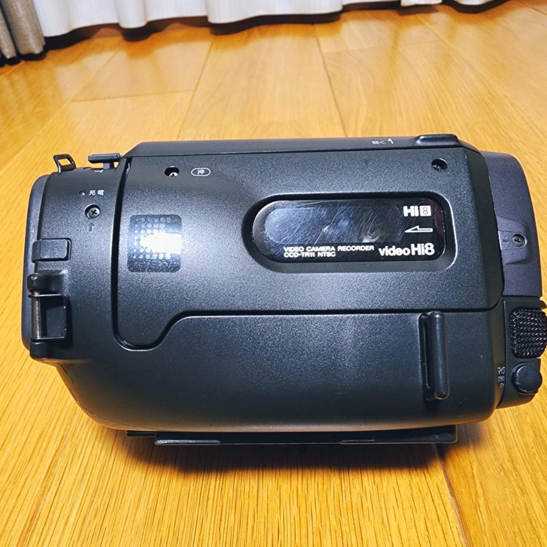 【動作確認済】高画質 SONY Hi8 8ミリ ビデオカメラ ステーションセット