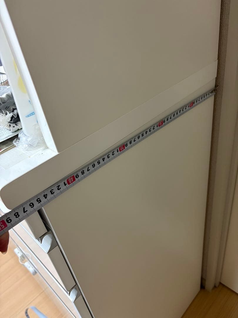 【11/22発送予定】美品ホワイト 食器棚 ガラス扉 引き出し付き