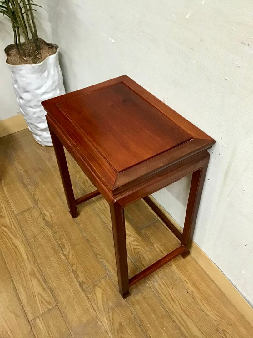 管293☆中国民芸家具☆花梨☆ネストテーブル