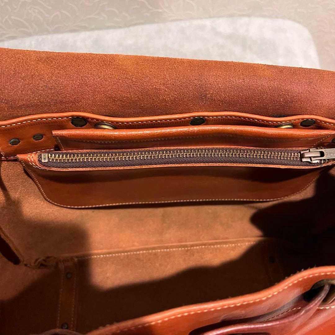 REDMOON ショルダーバッグ メッセンジャーバッグ レッドムーン 本革