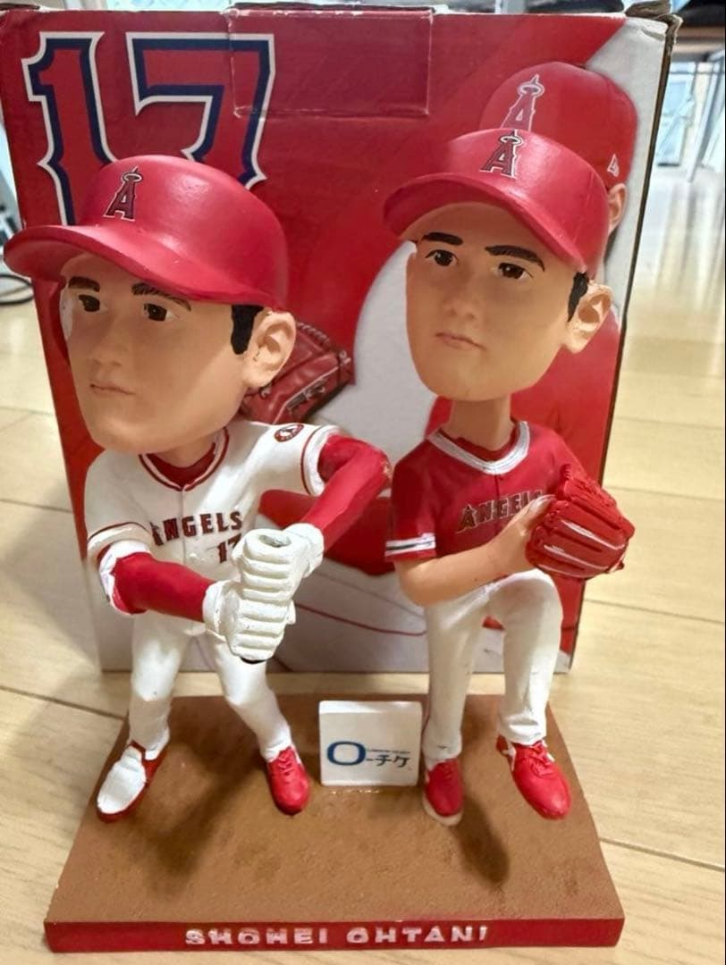 大谷翔平 バブルヘッド　エンジェルス　未使用